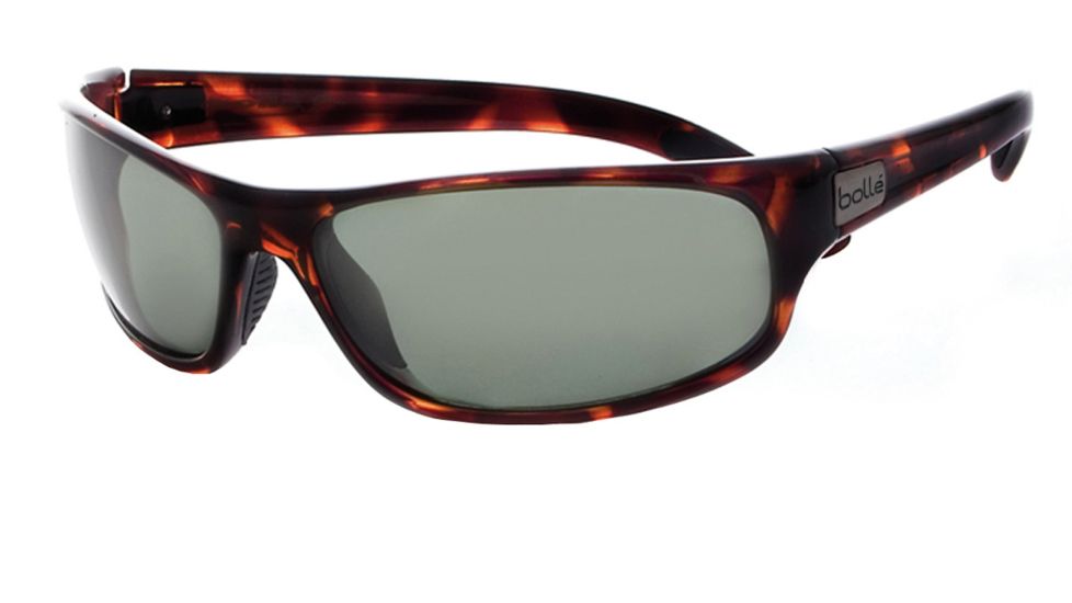 Bolle Anaconda Single Vision Prescription Sunglasses, Dark Tortoise Frame-10335SV