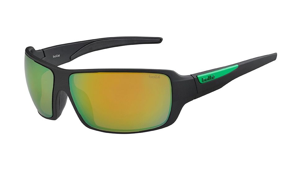 Bolle Cary Sunglasses, Matte Black Frame, Medium, 12221