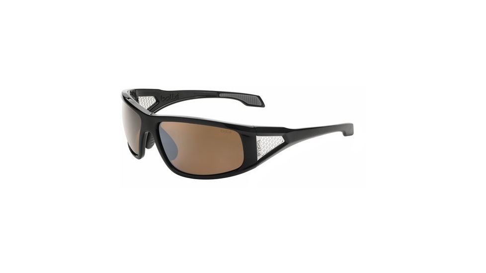 Bolle Diablo Single Vision Prescription Sunglasses - Shiny Black  Frame 11608RX
