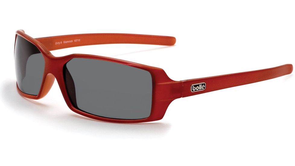 Bolle Dirty 8 Glamrock Sunglasses Guava Frame, Polarize TNS Lens 10710