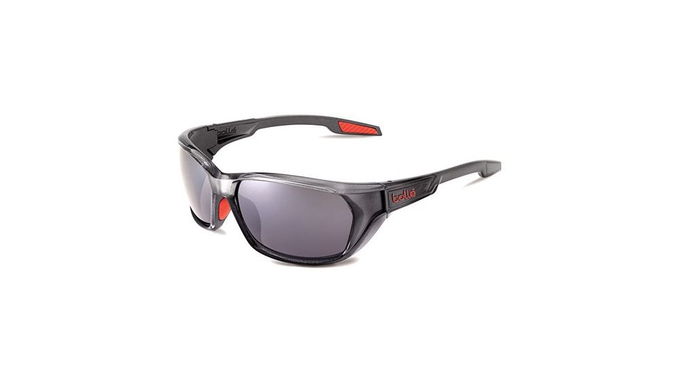 Bolle Ecrins Single Vision Prescription Sunglasses - Crystal Smoke Frame 11667RX