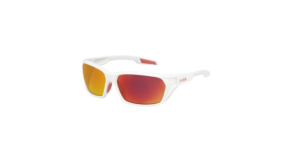Bolle Ecrins Single Vision Prescription Sunglasses - Shiny White Frame 11664RX