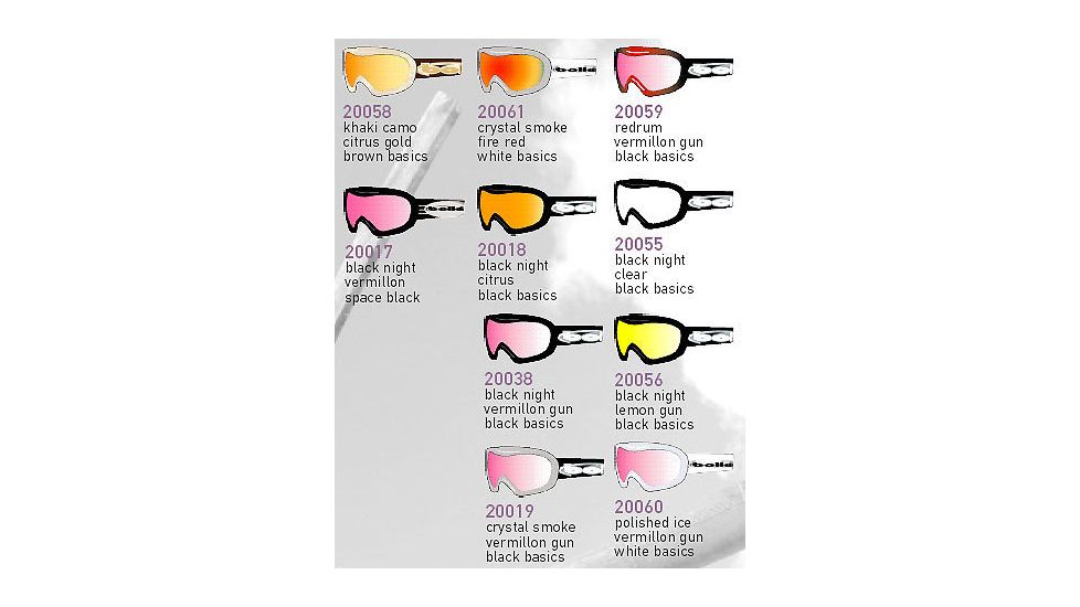 Bolle Jinx Ski Goggles Colors