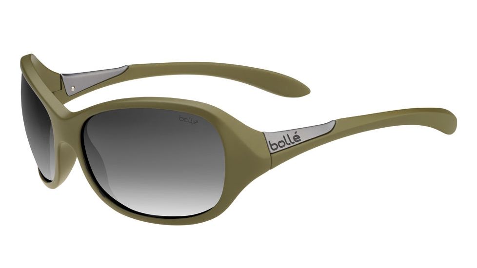 Bolle Grace Single Vision Prescription Sunglasses, Matte Kaky Frame, 12560SV