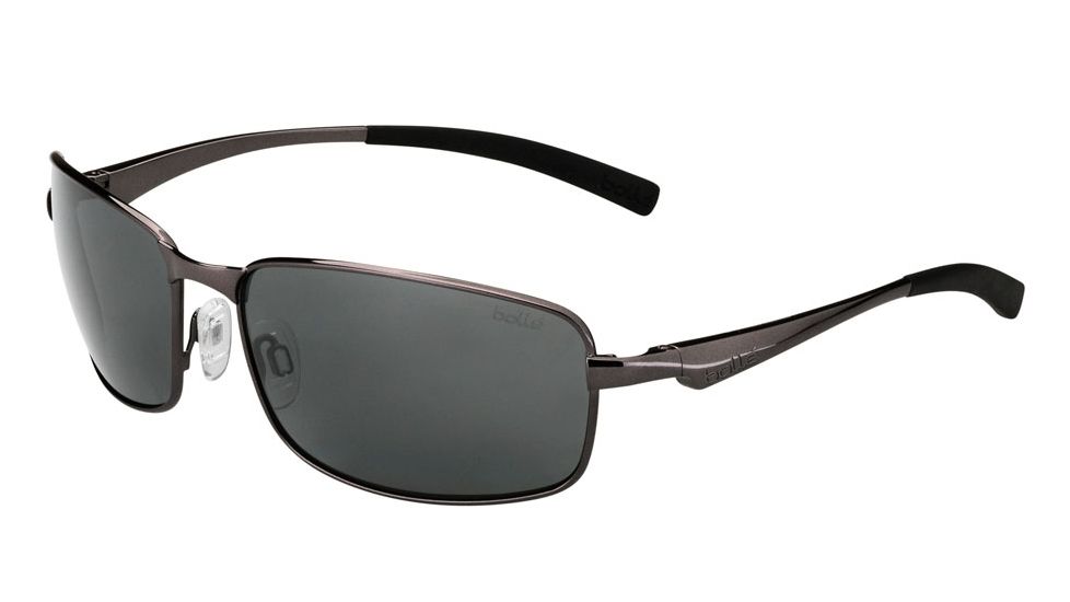 Bolle Key West Sunglasses Progressive Prescription Sunglasses, Satin Gun Frame, Polarized, 12117PR