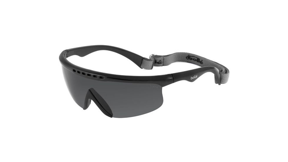 Bolle Mini Edge Kids Sunglasses, Shiny Black Frame