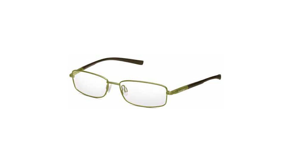 Bolle Monaco Eyewear - RX No Line Progressive Lenses - Satin Green / Brown Frames