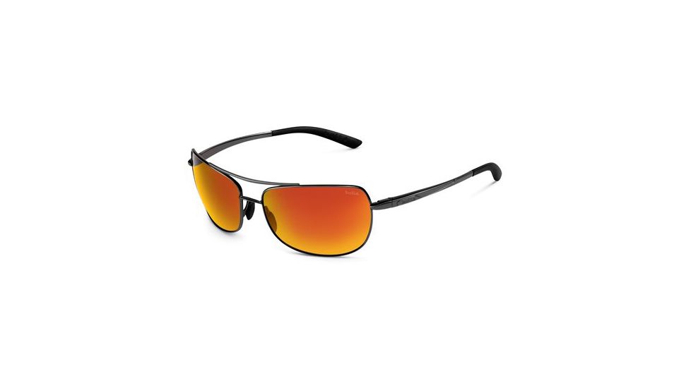 Bolle Quindaro Single Vision Prescription Sunglasses - Satin Black  Frame 11574RX