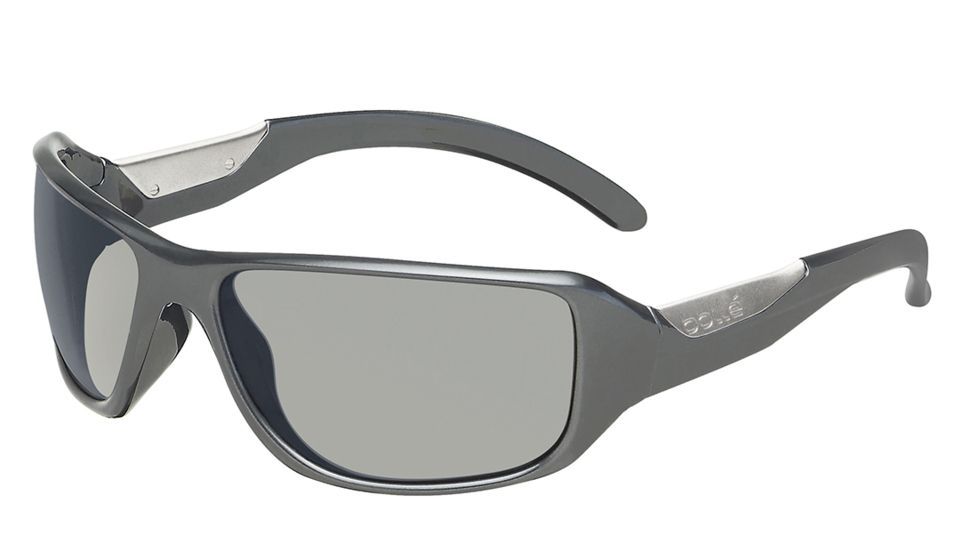 Bolle Smart Single Vision Prescription Sunglasses, Shiny Antracite Frame-11643SV
