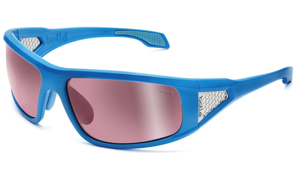 Bolle Diablo Single Vision Sunglasses, Shiny Blue Frame 11556