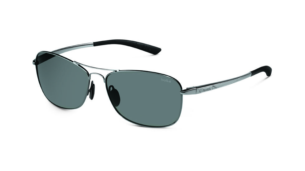 Bolle Ventura Single Vision Sunglasses, Satin Silver Frame 11568