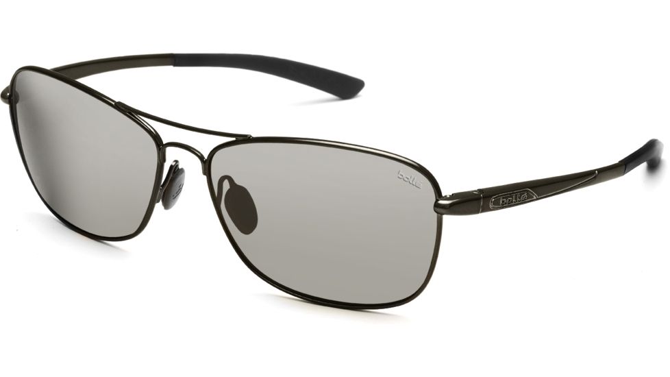 Bolle Ventura Single Vision Sunglasses, Shiny Black Frame 11569
