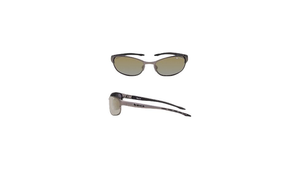 Bolle Action Sport - Golf Titan Rx Prescription Sunglasses - EagleVision 2 Gold, AR - Matte Gun Frame