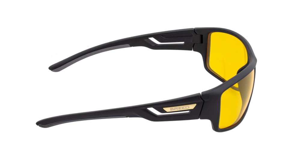 Breed Aquarius Polarized Sunglasses - Men's, Black/Yellow, One Size, BSG060YL
