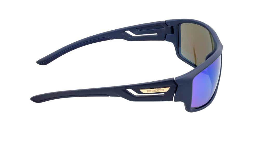 Breed Aquarius Polarized Sunglasses - Men's, Navy/Blue, One Size, BSG060BL