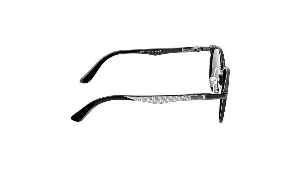 Breed Cetus Sunglasses, Black Titanium Frame, Gold-Yellow Lens BSG027BK