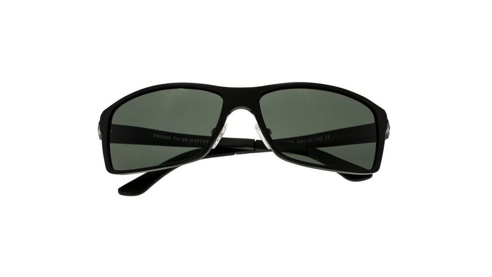 Breed Kaskade Sunglasses, Black Titanium Frame, Black Lens BSG016BK