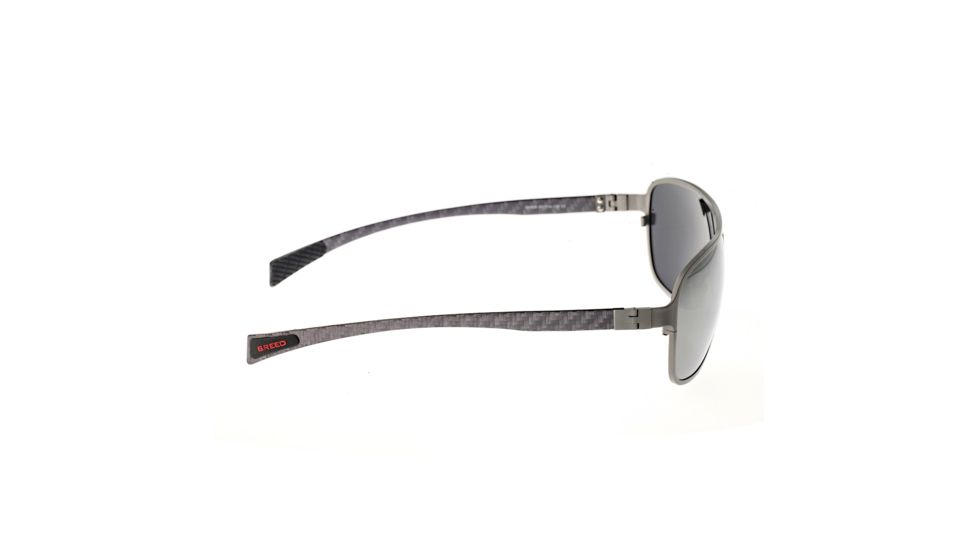 Sunglasses Atmosphere 004SR, Silver Titanium Frame, Silver Miirror Lens