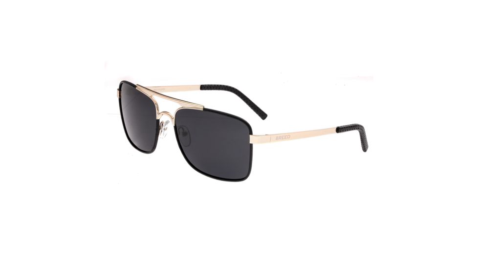 Breed Sunglasses Draco Sunglasses, Gold / Black BSG047GD