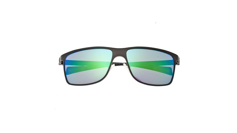 Sunglasses Equator 002GM, Gunmetal Titanium Frame, Blue/Green Lens