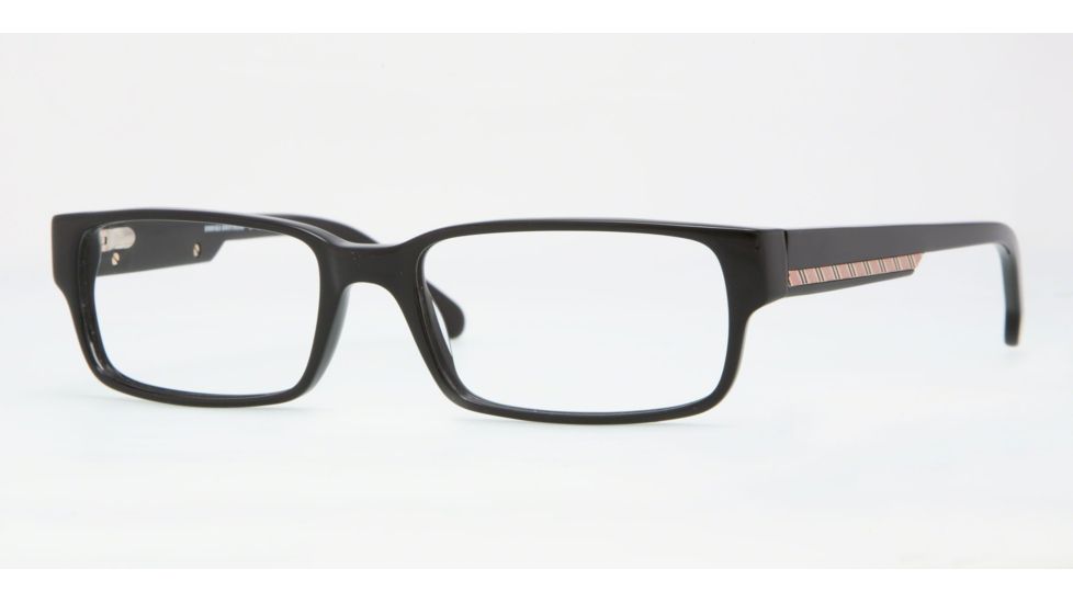 Brooks Brothers ACETATE MAN OPTICAL FRAME BB732 Single Vision Prescription Eyewear 6000-5417 - Black