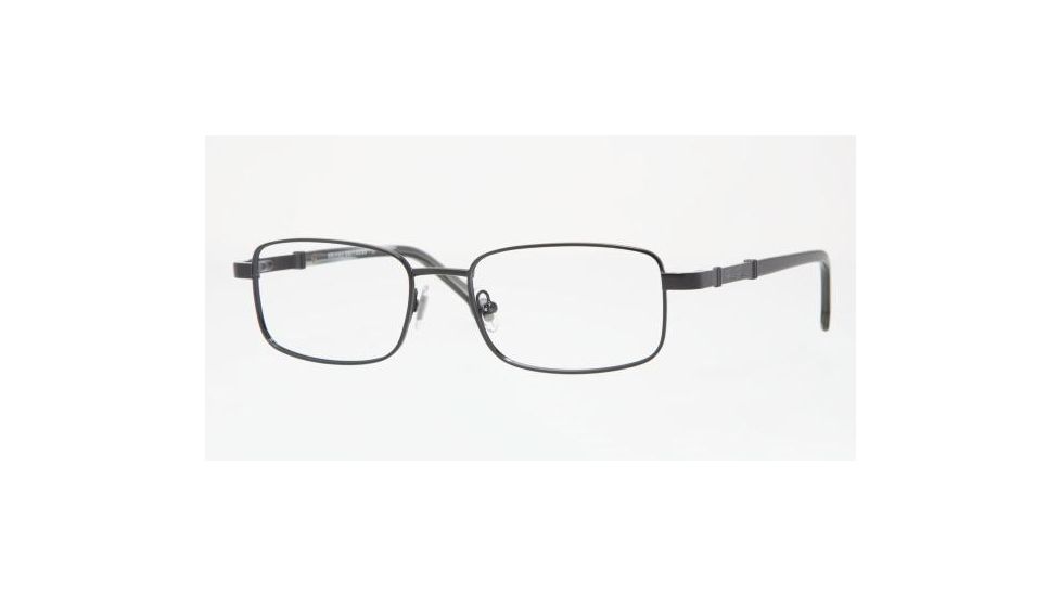 Brooks Brothers BB488 Bifocal Eyeglasses - Black Frame / 52 mm Prescription Lenses, 1500-5218