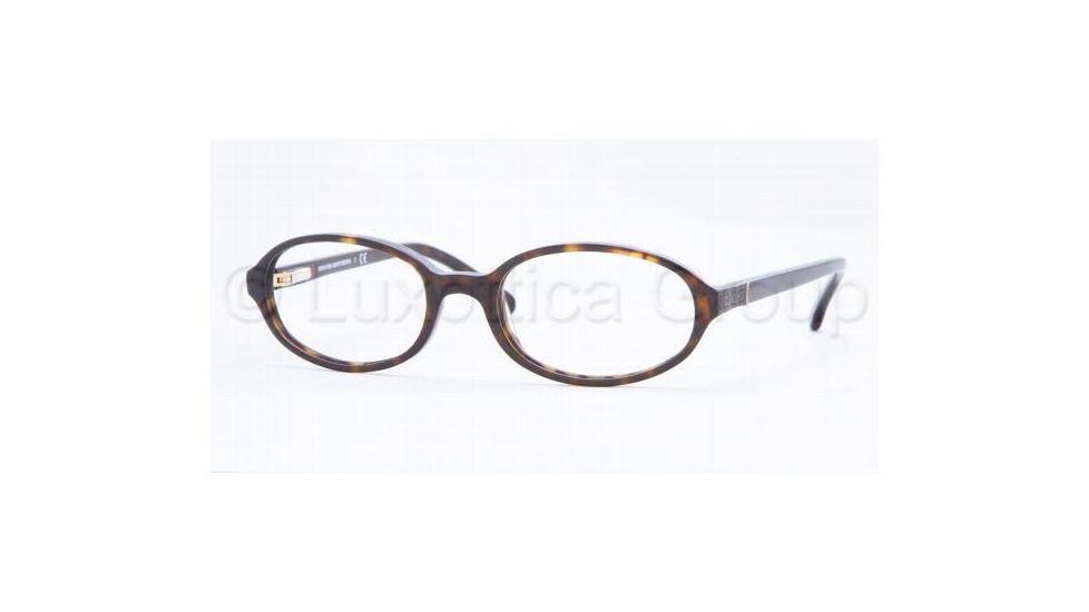 Brooks Brothers BB 724 Eyeglasses Styles Tortoise Frame w/Non-Rx 51 mm Diameter Lenses, 5016-5118