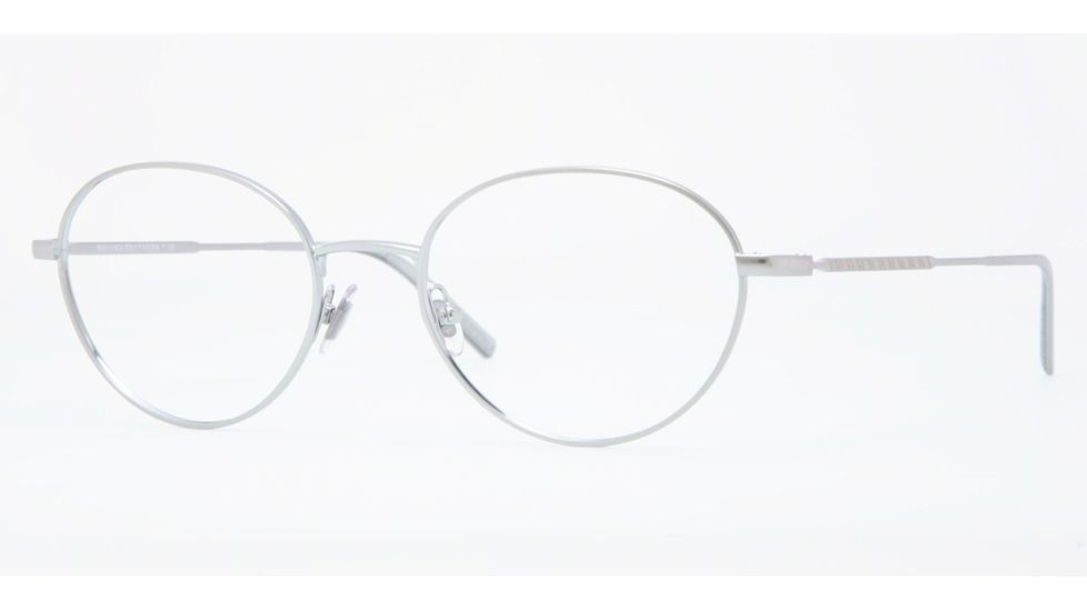 Brooks Brothers BB1002 Single Vision Prescription Eyeglasses 1559-5319 - Shiny Silver