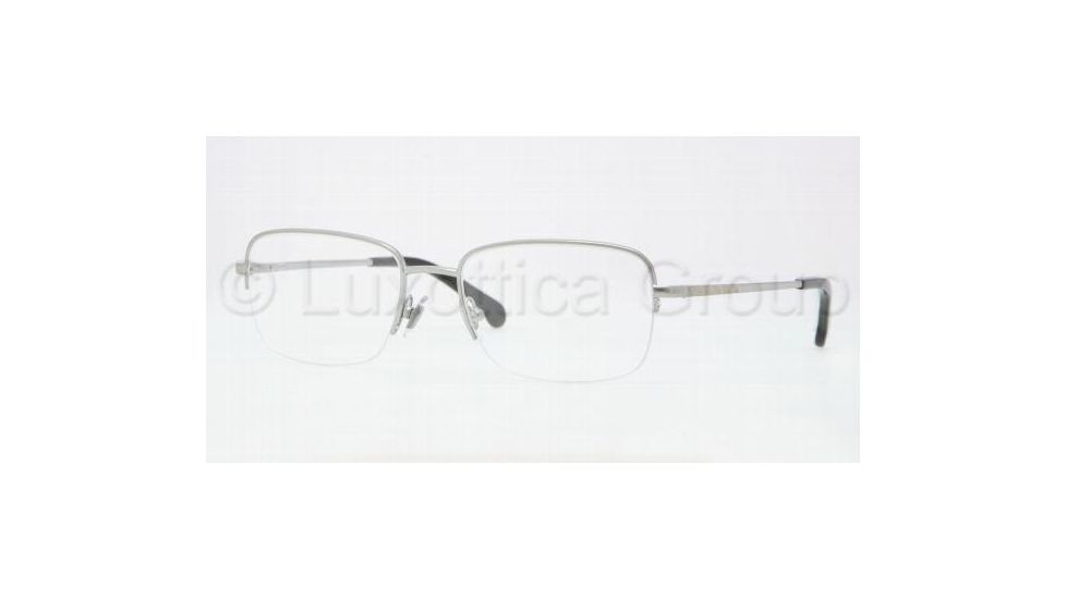 Brooks Brothers BB1004 Progressive Prescription Eyeglasses 1558-5218 - Silver Frame
