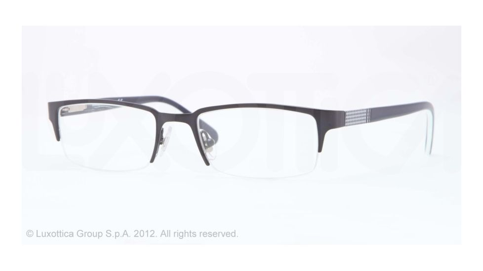 Brooks Brothers BB1020 Eyeglass Frames 1602-46 - Satin Dark Blue Frame