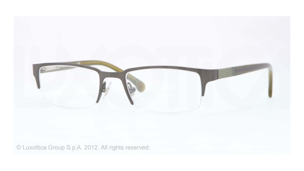Brooks Brothers BB1020 Eyeglass Frames 1616-46 - Olive Frame