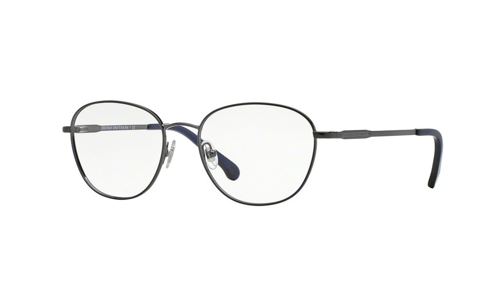 Brooks Brothers BB1026 Eyeglass Frames 1567-50 - Gunmetal Frame