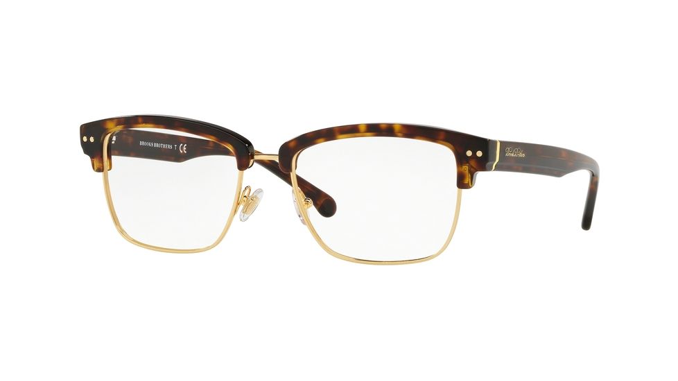 Brooks Brothers BB1058 Eyeglass Frames 5016-55 - Tortoise Frame