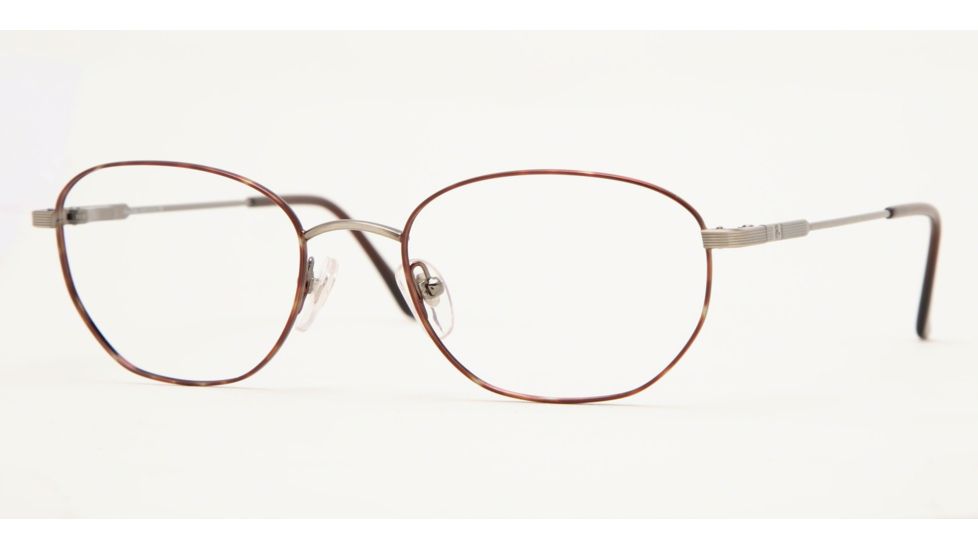 Brooks Brothers BB189 Progressive Eyeglasses Havana Frame / 50 mm Prescription Lenses, 1138-5019, Select Frame Color / Lens Diameter Havana Frame / 50 mm Prescription Lenses