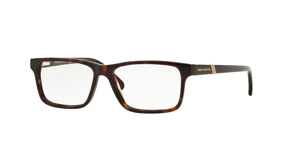 Brooks Brothers BB2025 Eyeglass Frames 6000-53 - Dark Tortoise Frame