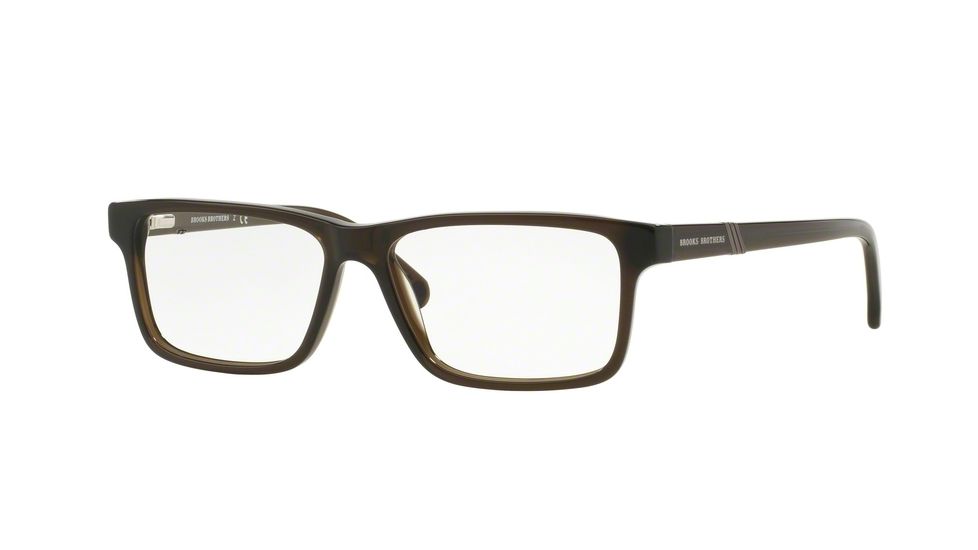Brooks Brothers BB2025 Eyeglass Frames 6085-53 - Olive Frame