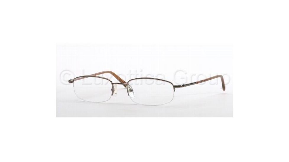 Brooks Brothers BB401 Eyeglasses 1196-5018 - Brown Metallic 