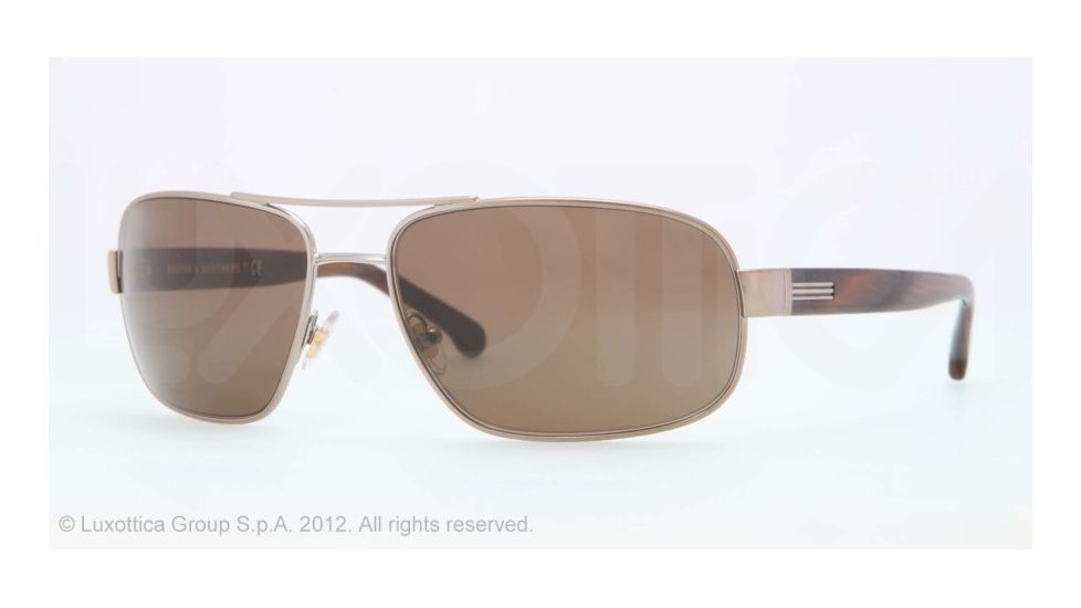 Brooks Brothers BB4012 BB4012 Bifocal Prescription Sunglasses BB4012-158273-60 - Lens Diameter 60 mm, Frame Color Taupe