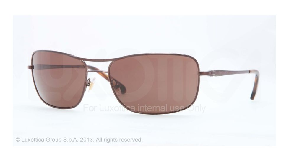 Brooks Brothers BB4019 Single Vision Prescription Sunglasses BB4019-130773-61 - Lens Diameter 61 mm, Frame Color Brown