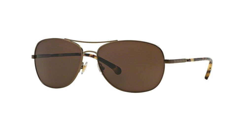 Brooks Brothers BB4034S Progressive Prescription Sunglasses BB4034S-129873-60 - Lens Diameter 60 mm, Frame Color Lt. Brown