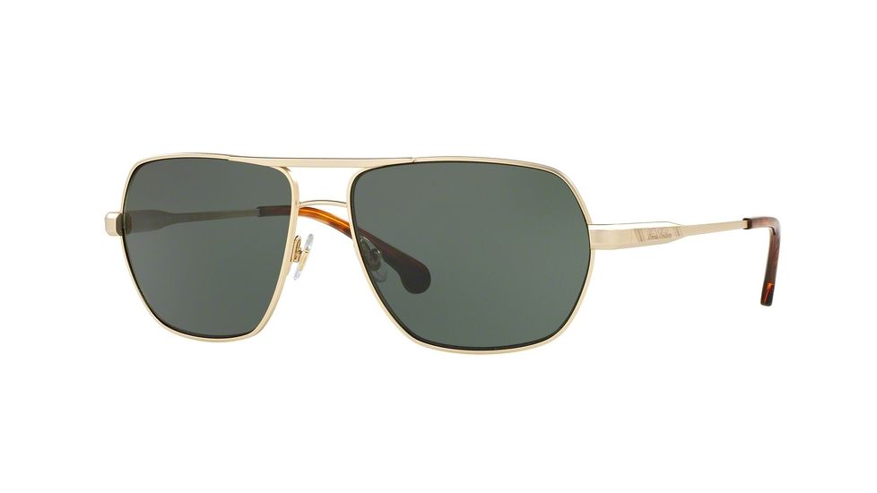 Brooks Brothers BB4041S Progressive Prescription Sunglasses BB4041S-117271-59 - Lens Diameter 59 mm, Frame Color Gold