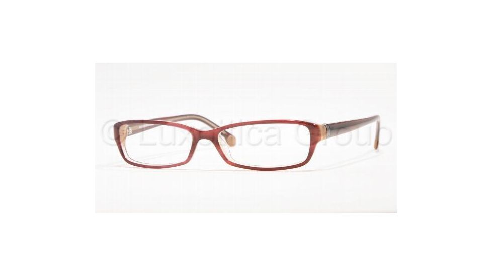 Brooks Brothers BB691 Eyeglasses with No-Line Progressive Rx Prescription Lenses 5247-5114 - Burgundy 