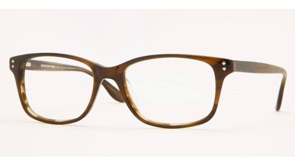 Brooks Brothers BB711 Bifocal Eyeglasses Olive Frame / 52 mm Prescription Lenses, 5107-5217, Select Frame Color / Lens Diameter Olive Frame / 52 mm Prescription Lenses