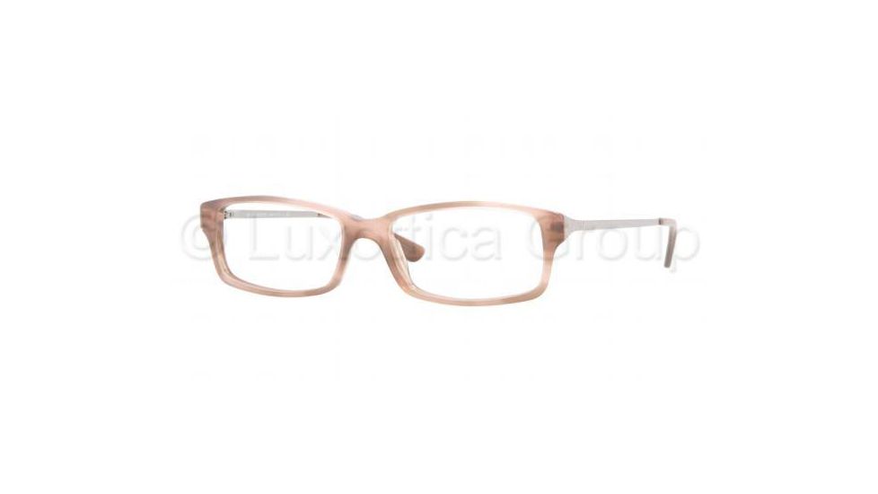 Burberry BE2075 SV Prescription Eyeglasses - Light Violet Striped Demo Lens Frame / 50 mm Prescription Lenses, 3026-5015