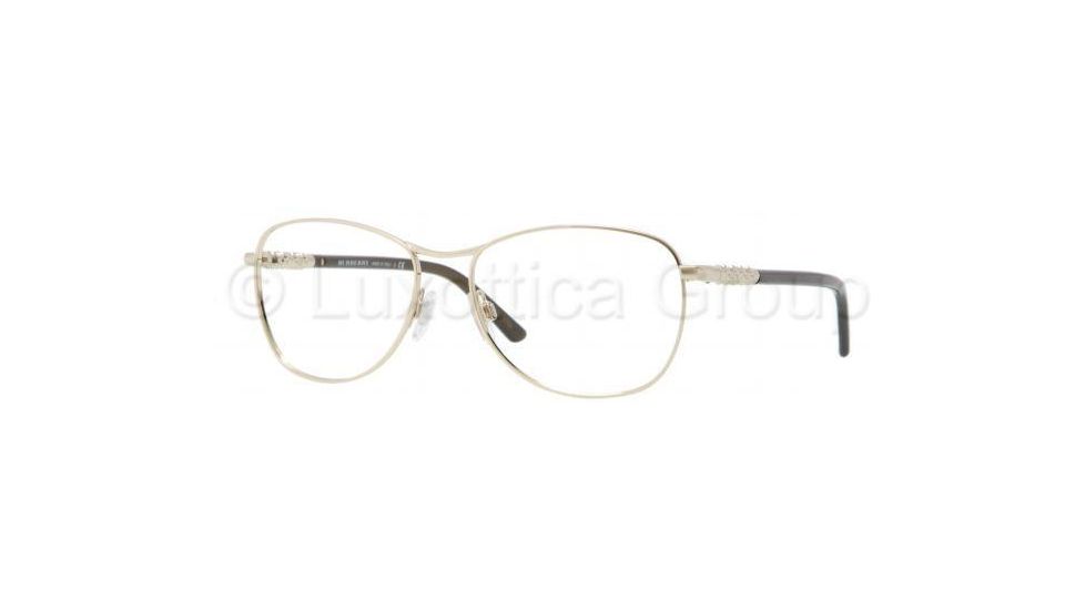 Burberry BE1212 Bifocal Prescription Eyeglasses 1002-5115 - Pale Gold Frame