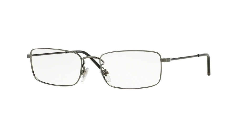Burberry BE1274 Bifocal Prescription Eyeglasses 1008-55 - Brushed Gunmetal Frame