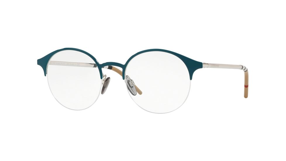 Burberry BE1328 Bifocal Prescription Eyeglasses 1277-51 - Blue/Silver Frame