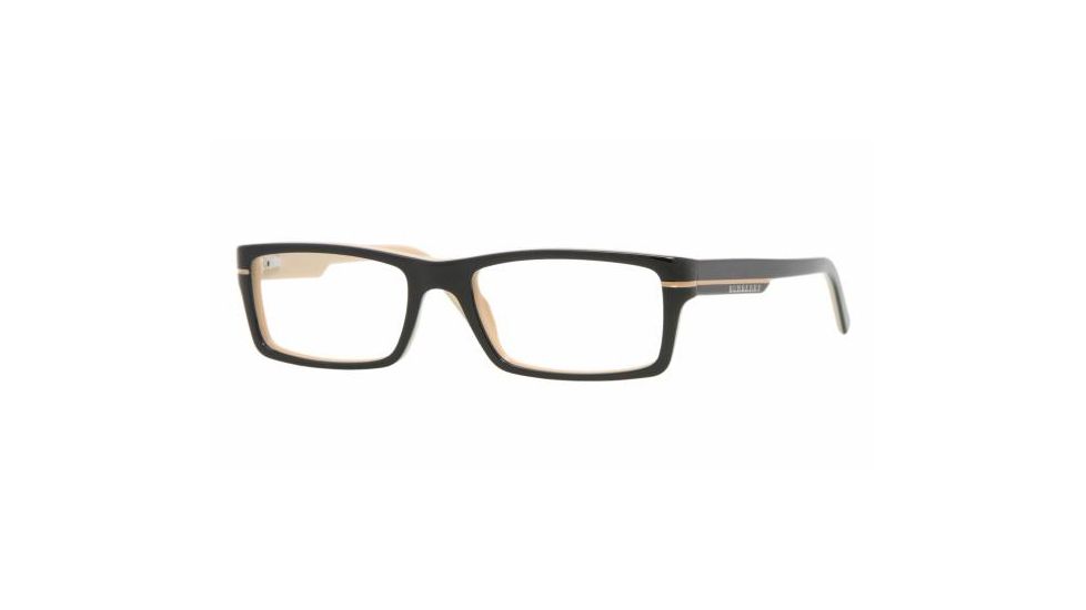 Burberry BE2079 #3199 - Top Black On Cream Frame