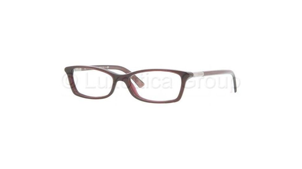 Burberry BE2084 Eyeglass Frames 3224-5015 - Striped Violet 
