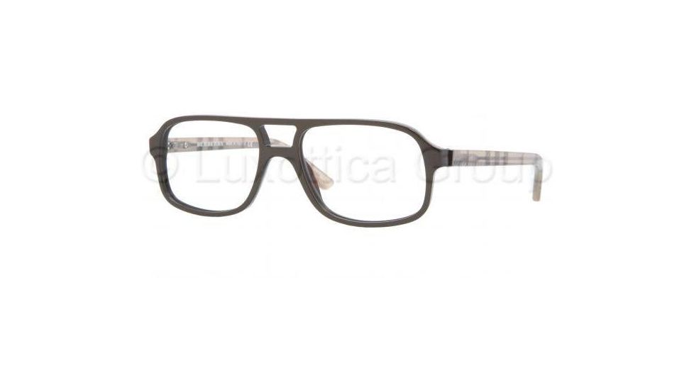 Burberry BE2088 Bifocal Prescription Eyeglasses 3081-5416 - Dark Brown 